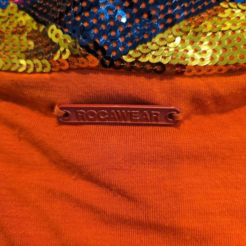 Rocawear Sequin Bodice Fit and Flare Sundress Size L Party Y2K - Picture 7 of 10